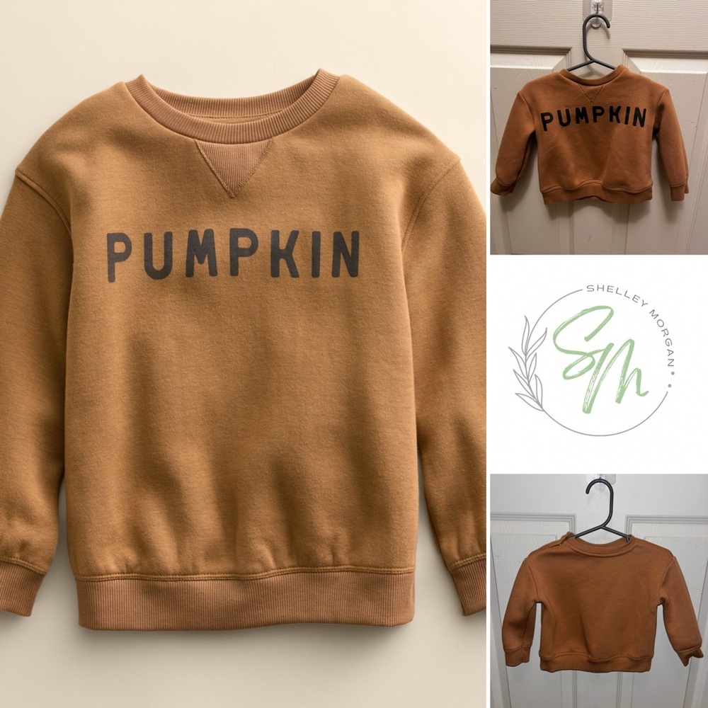 Little Co. by Lauren Conrad Pumpkin Baby & Toddler Pullover Sweatshirt, 12M